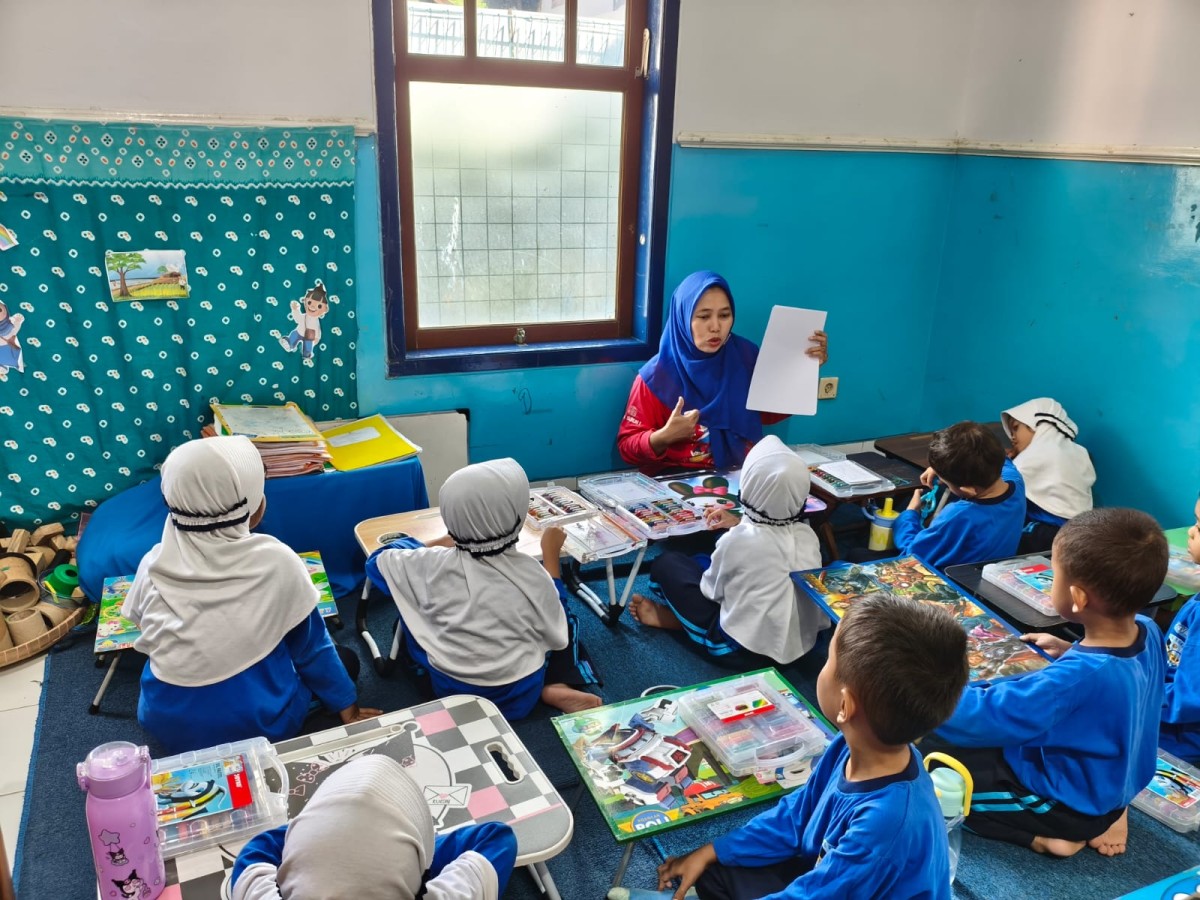 Kegiatan Mewarnai TK Sukun 1